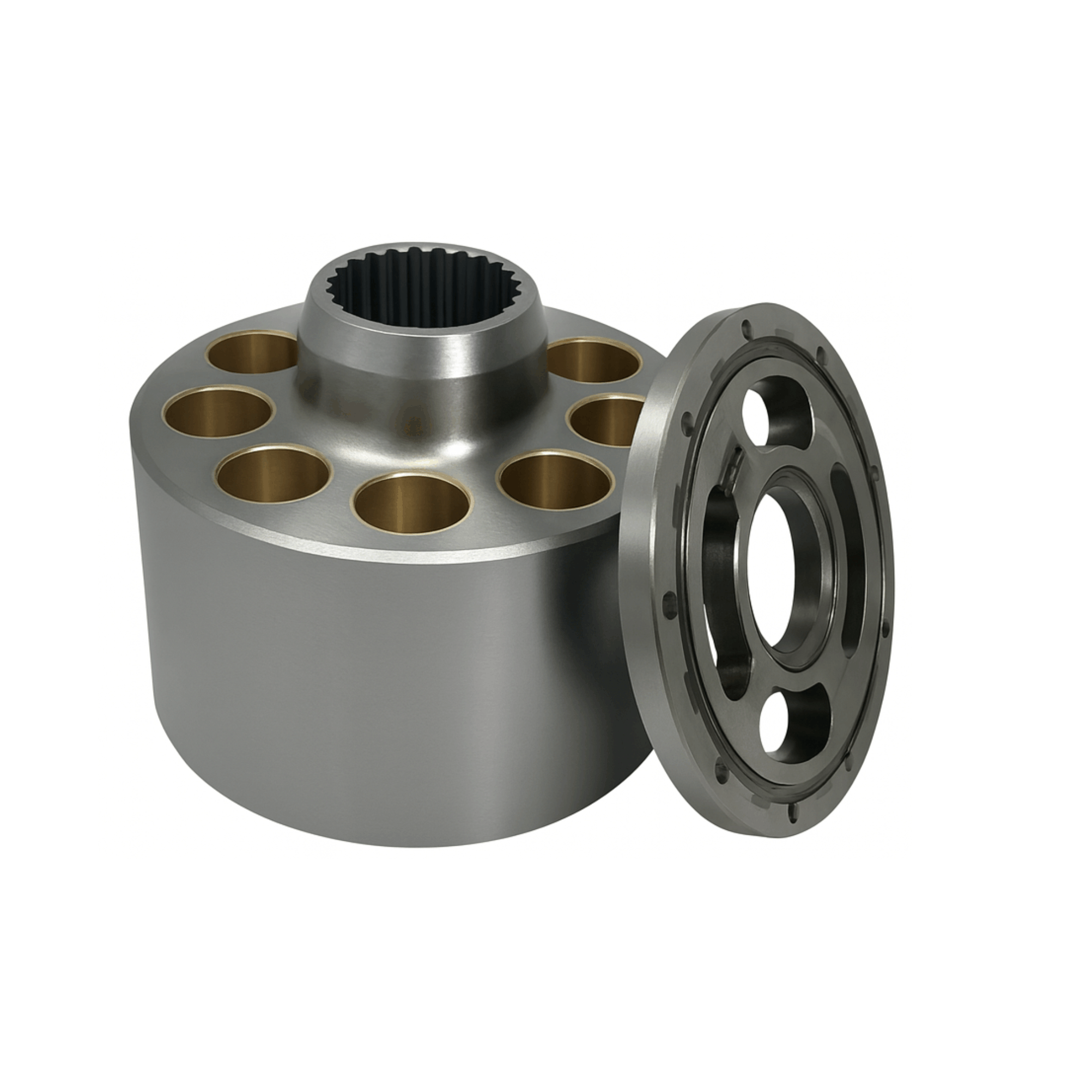 BLOCO E PLACA ESQUERDA HPV95 PARA PC200-6