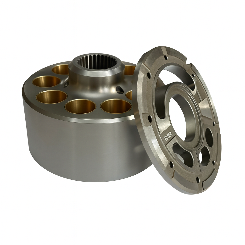 BLOCO E PLACA ESQUERDA HPV112 PARA PC210 708-2L-06480